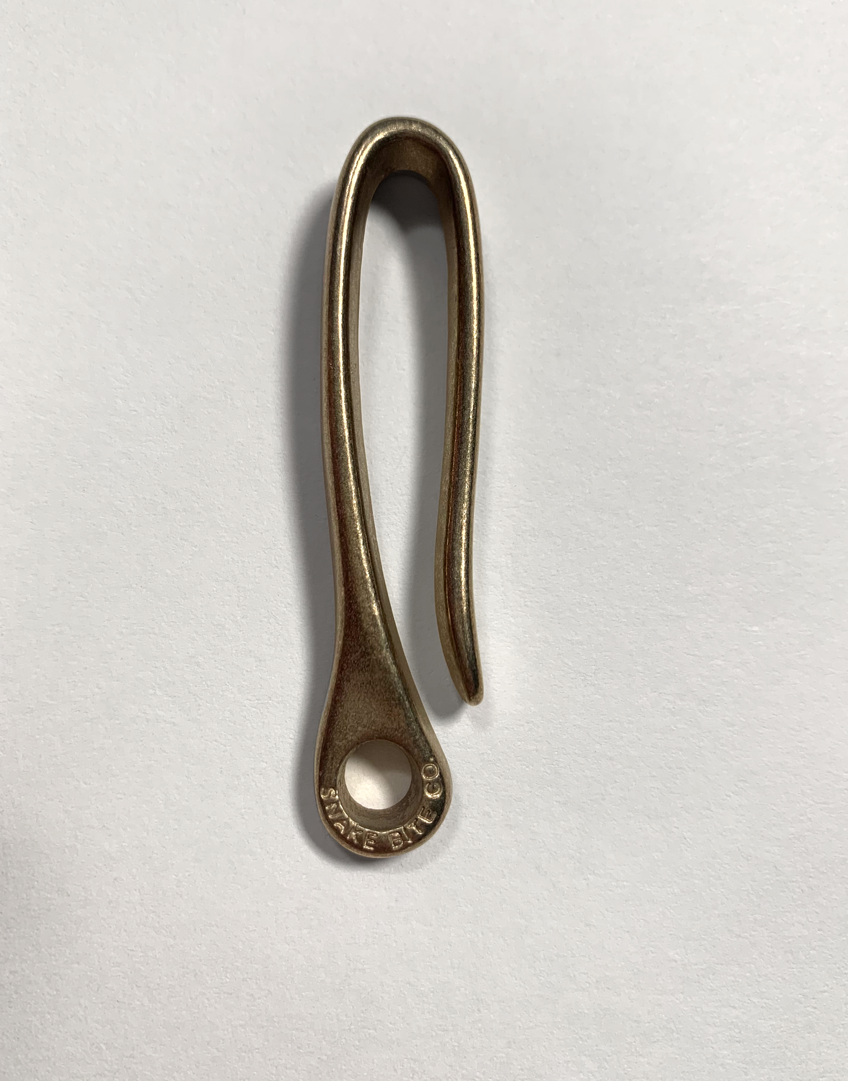 Brass shop belt hook